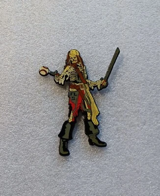 Prendedor Jack Sparrow esqueleto de béisbol de pequeñas ligas FL-5 Foto 1 de 3