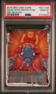 PSA 10 Protección de puntos débiles Pre-lanzamiento Dragon Ball Super Assault of the Saiyajin - Imagen 1 de 3