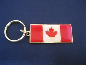 Llavero de metal souvenirs bandera de Canadá - Imagen 1 de 3