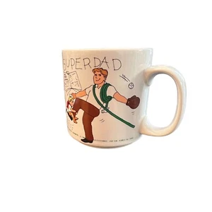 Tazza Vintage Russ Super Dad Festa del Papà Regalo Compleanno Lavoro Uomo Tazza Caffè - Foto 1 di 6