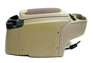 Ford F250 1999-2007 consola central de excursiones reposabrazos bronceado - Imagen 1 de 4