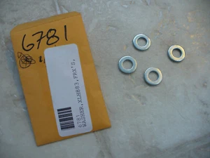 HARLEY 6781 WASHER 4PCS. HEADLIGHT VISOR, MIRROR - Picture 1 of 1