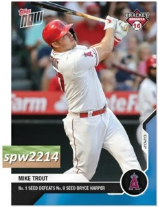 2020 Topps Now Bracket Bonanza Mike Trout #BB2-1 - Picture 1 of 1