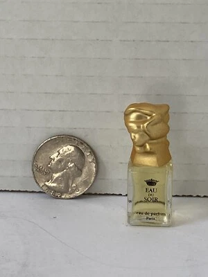 De colección Mini Sisley Eau De Soir Eau De Parfum Pequeña Figura Top Completo Foto 1 de 2