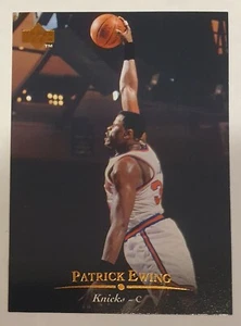 Tarjeta coleccionable Patrick Ewing New York Knicks 1995-96 Upper Deck NBA №33 - Imagen 1 de 2