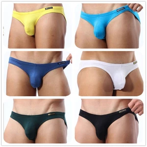 New 6 color choose men underwear U convex Pouch Briefs Bikini SIZE S M L XL - Picture 1 of 19