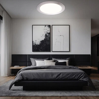 Decorativo LED Faretto da Incasso Nichel Opaco Satinato 12W - Globo 12356 - Immagine 1 di 4