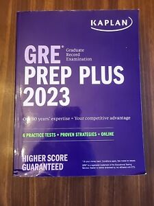 GRE Prep Plus 2023, Includes 6 Practice Tests, 1500+ Practice Questions + Online