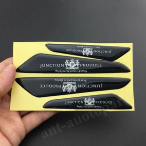 JUNCTION PRODUCE JP VIP Car Auto Door Anti-Collision Decal Sticker Emblem Badge - Picture 1 of 4