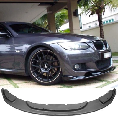 Alerón labial parachoques delantero BMW 07-10 E92 serie 3 estilo H MSport Pre LCi MTech Reino Unido Foto 1 de 4