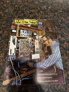 Electronic Technician/Dealer Magazine: Motorola Color T.V Tuning July 1971 - Picture 1 of 4