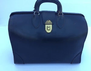 Fantastic Antique Leather Doctors Medical Bag-L👀K - Picture 1 of 12
