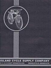 1938 ISLAND CYCLE SUPPLY antique bicycle CATALOG Pierce Rollfast bikes 