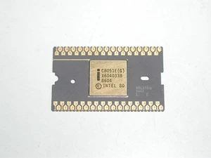 extrem seltene 8051 CPU im Quad Inline Package (QUIP) Keramikgehäuse für Sammler - Bild 1 von 2