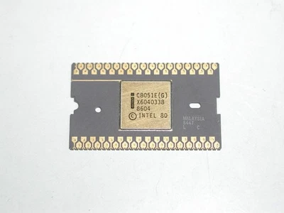 extrem seltene 8051 CPU im Quad Inline Package (QUIP) Keramikgehäuse für Sammler - Bild 1 von 2