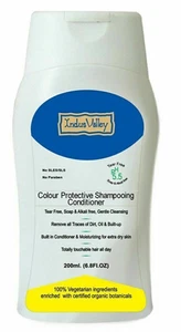 @ Indus Valley Colour Protective Shampoo With Conditioner Soya Bean 200ml - Picture 1 of 6