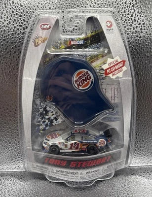 Tony Stewart #14 Burger King Car W/ Hat Hood 1/64 nascar diecast COT NIB RARE - Image 1 of 3