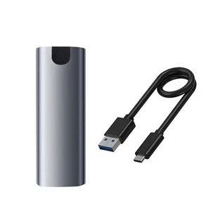 1X(M2 SSD Case NGFF SATA to USB 3.1 Gen 2 5Gbps SSD Enclosure for NGFF SATA1100 - Picture 1 of 10