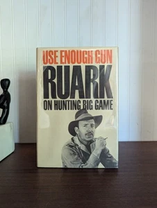 Use Enough Gun: Robert Ruark Hunting Big Game - 1966 1st Edition 1st Print HC/DJ - Picture 1 of 5