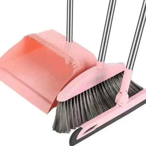 Dustpan Broom Set Floor Wiper Household Cleaning Long Handle Cleaning Set4014 - Picture 1 of 6