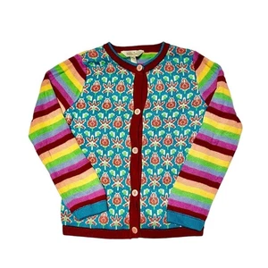 Matilda Jane End of the Rainbow Cardigan Sweater Size 6 - Picture 1 of 7