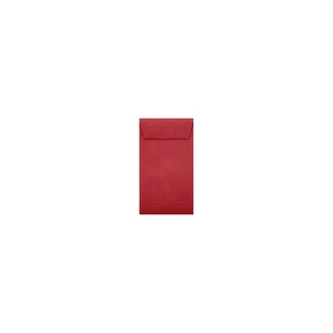 LUX #5 1/2 Coin Envelopes 3 1/8 x 5 1/2 Ruby Red LUX-512CO-18-50 - Picture 1 of 1
