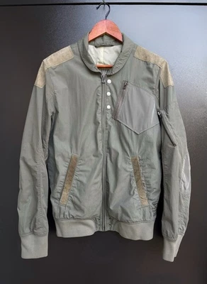 Diesel Military Bomber Jacket — Men’s Size M, Green, Multi-Pocket Nylon/Cotton￼ - Image 1 of 4