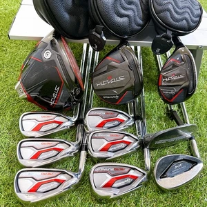 TaylorMade STEALTH2 Men's Golf Club Set 11pcs Flex-S Left-handed From Japan - Picture 1 of 22