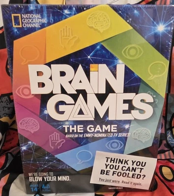 Nuevo en caja National Geographic Channel Brain Games The Game Juego de mesa completo Foto 1 de 4