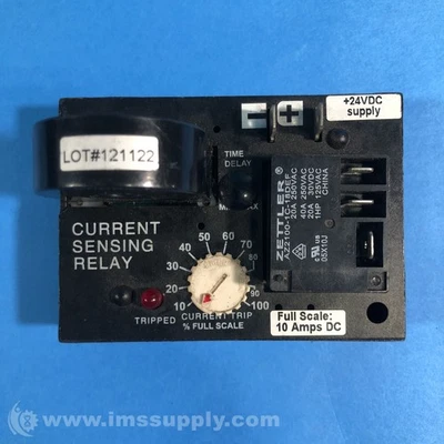 Cr Magnetics CR5395-EH-24D-110-X-CD-ELR-I Current Sensing Relay USIP - Image 1 of 4