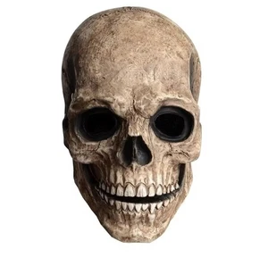 *TOP*Maske Vollkopf Schädel beweglicher Kiefer Latex - Bild 1 von 4