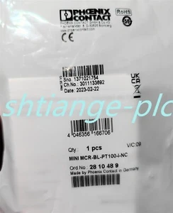 New  2810489  MINI MCR-BL-PT100-I-NC  MINI MCRBLPT100INC  Temperature sensor - Picture 1 of 2