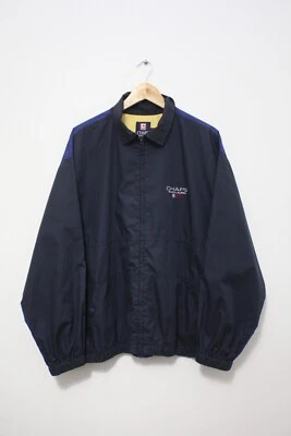 Chaps Ralph Lauren Vintage Navy Bomber Jacket Large - Image 1 of 4