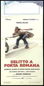 1980 * Locandina Cinema "Delitto a Porta Romana - Tomas Milian" Poliziesco (B-) - Foto 1 di 1