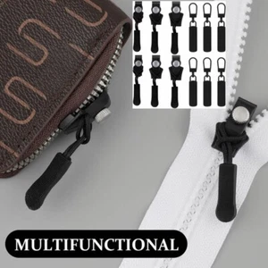 Kit de reparación de cremallera de 12 piezas, piezas de equipaje universales para sujetadores chaquetas ropa - Imagen 1 de 11