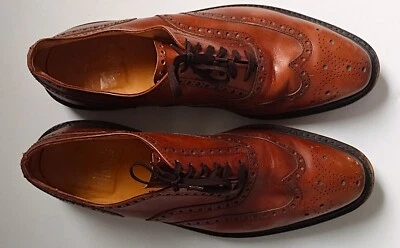 ZAPATOS DE HOMBRE OLIVER SWEENEY MARRÓN OXFOR CUERO 11,5 M UK 12,5 US USADOS Foto 1 de 4