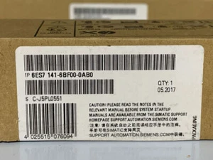 Modulo PN 6ES7 141-6BF00-0AB0 NUOVO SIEMENS 6ES7141-6BF00-0AB0 SIMATIC DP ET200ECO - Foto 1 di 3
