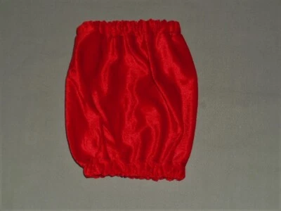 Small Red Dog Snood Long Eared Show Dog Pet Ear Care Handmade in USA - Image 1 of 3