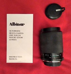 ALBINAR ADG 80-200mm F4.5 Macro Zoom Focus Lens Minolta - Picture 1 of 4