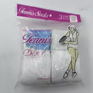 Vintage Terry Cuff Socks, Cuff Top Socks, Turn Cuff Socks Women’s Vtg 80s Socks. - Picture 1 of 5