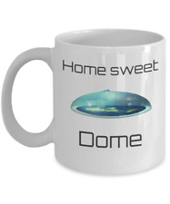 Flat earth coffee mug - Home sweet Dome - funny flat earther gift accessories 