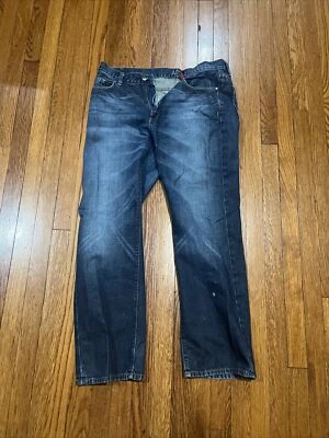 Pantalones de mezclilla para hombre Apt 9 corte estándar talla 36/32 usados buen estado Foto 1 de 4