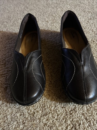 Ballerine Clarks donna collezione 7 M pelle punta chiusa comode casual