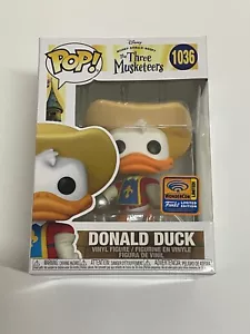 FUNKO POP! Disney The Three Musketeer 2021 WonderCon Exclusive Donald Duck #1036 - Picture 1 of 10
