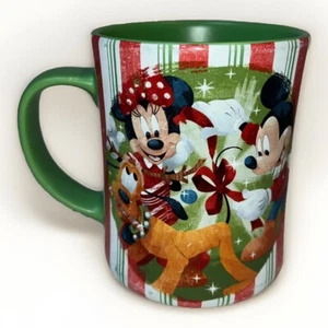 Mickey Minnie und Pluto Disney Feiertage Weihnachten Kaffeebecher 16 Unzen Disney Store - Bild 1 von 7