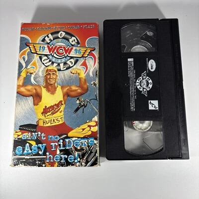 WCW Hog Wild 1996 (VHS, 1996) Wrestling NWO Hulk Hogan Ric Flair The Giant Nash - Image 1 of 2