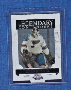 2010-11 Panini Contenders Legendary Purple /100 # 15 Glenn Hall - Picture 1 of 2