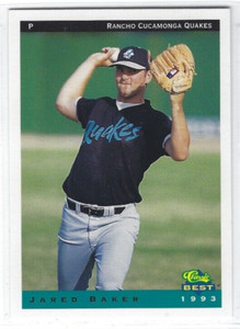 1993 Rancho Cucamonga Quakes (Class A-San Diego Padres) Jared Baker