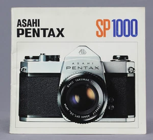 Mode d'emploi pour Pentax SP 1000 (Réf# P-367) - Photo 1 sur 1