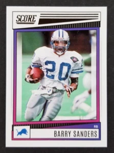 Barry Sanders 2022 Score Football Card #91 (NM) - Picture 1 of 2